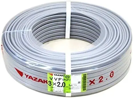 矢崎電線 VVF 100m 3×2.0mm_工具UP